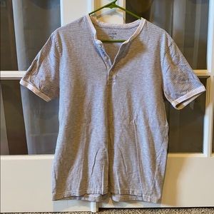 J. Crew Button Closure T-Shirt